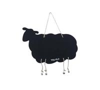 Abaodam Double-Sided Hanging Ornament Sheep Shape Writing Message Board and Photo Prop for Home Wall Decor for Kitchen Or Living Room Decoration