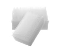 Abaodam Double Sided Nail Scrub Brush for Portable Nail Crevice Cleaning 2pcs with Soft Sponge Grade Material Suitable for Home and Commercial Use, for Sensitive Hands