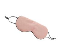 Abaodam Double-sided Sleep Eye Mask with Adjustable Strap Hot and Cold Use Lightweight Breathable Ice Silk Light Grey and Lotus Pink Blocks Light for Travel Home Hotel Men Women