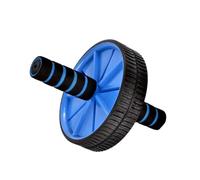 Abaodam Double Wheel Abdominal Exercise Roller Blue Silent Core Trainer for Men and Women Fat Burning Fitness Equipment Easy Forward-backward Motion for Home Workout