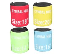 Abaodam Drum Mute Circles Mute Cushions for Drum Accessory Use Made of Material for Practice Sessions to Reduce Noise Random Color