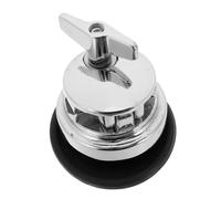 Abaodam Drum Saddle Adjuster Iron Base Tom Drum Kit Mount Bracket Floor Tom Leg Holder Stand