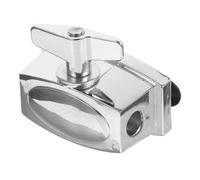 Abaodam Drum Saddle Adjuster Iron Tom Base Mount Bracket for Floor Tom Leg Holder Instrument Part for Drum Set Leg Base