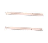 Abaodam Drumsticks Reduces Wrist Fatigue Maple Wood 5a 2 Pairs Proper Weight Professional Drumsticks No Cracks or Fractures for Drummer Playing and Orchestra Practice
