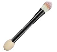 Abaodam Dual-ended Makeup Brush with Powder Application Feature, Easy to Carry Cosmetic Powder Brush Designed for Graduation Party, for Travel and Work Occasions