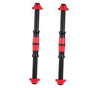 Abaodam Dumbbell Bars Set 2pcs 40cm Weight Lifting Handles with Spinlock Collars Adjustable Dumbbell Bar for Men and Women Strength Training Equipment for Gym and Home Workouts