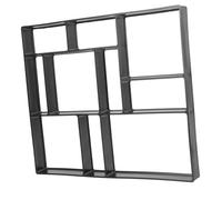 Abaodam Durable Plastic Concrete Paver Mold for Garden Path and Patio DIY Reusable Stepping Maker for Lawn Balcony Pool Outdoor Walkways and Landscape Decoration