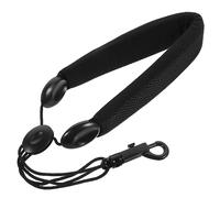 Abaodam Durable Thick Cotton Saxophone Neck Strap with Locking Spring Hook Ergonomic Design to Reduce Neck Pressure and Sweat Practical Shoulder Belt for Alto Tenor Soprano Saxophones