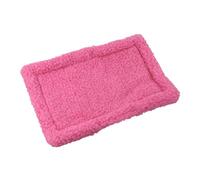Abaodam Durable Warm Hamster Sleep Mat Lightweight Pet Cushion for Small Animals Sugar Glider Squirrel Guinea Pig Rabbit Bedding Portable and Easy to Clean Pink