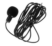 Abaodam Dynamic Instrument Microphone Pickup for Flute, Violin, Banjo with Wired 5m Cable, Piezo Pickup for Stage Performance and Video Recording in Black