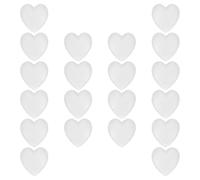 Abaodam Ear Grips Soft Comfortable Heart Shaped Silicone Anti 10pcs Eyeglass Retainers Hidden behind The Ear for Glasses Suitable for Sunglasses and Reading Glasses