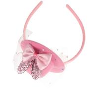 Abaodam Easter Themed Pet Headband for Dogs and Pets Bowknot Design, Lightweight Cloth Material, Wear Resistant and Practical for Party and Photography Use