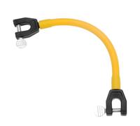 Abaodam Easy Ski Training Aid Sturdy Ski Tip Connector for Beginners Yellow Latex Teaching Basic Turning