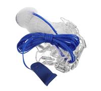 Abaodam Easy Throw Cast Fishing Net for Saltwater and Freshwater Shrimp Monofilament Wide Coverage Bait Trap Net with Weighted Steel Sinkers Portable Outdoor Hand Throw