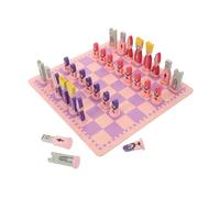 Abaodam Educational Chess Set with Board for Travel Portable S Chess Enhancing Thinking Skills and Imagination