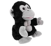 Abaodam Educational Orangutan Hand Puppet for Toddlers Plush Animal Hand Puppet Toy Language Communication Skills Enhancer