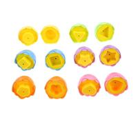 Abaodam Educational Puzzle Egg Toy for Boys and Girls Color and Shape Matching Smart Easter Egg Set Early Learning Pretend Play for Toddlers and Preschoolers 8pcs