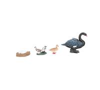Abaodam Educational Swan Growth Models Plastic Miniature Ocean Animal Figurines for Childrens Early Learning Goose and Swan Cognitive Biology Teaching Aids