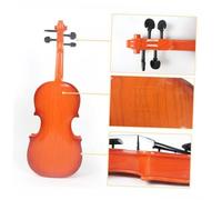 Abaodam Educational Violin for Real Strings Simulation Musical Instrument Beginner Friendly Design Random Color for Year Birthday Random Color