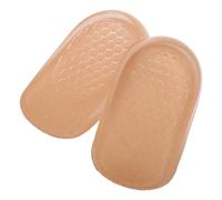 Abaodam Elastic Soft Gel Height Lift Insoles for Women Men Invisible Heel Boost Inserts Comfortable Elastic Silicone Pads for All Shoes Non-Fatigue Height Increase Shoe Inserts