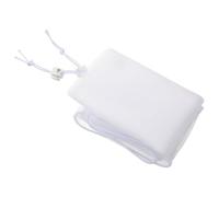 Abaodam Elastic White Tulle Birdcage Cover Mesh, 34cm High with 100-200cm Circumference, Dustproof Netting for Pet Birds, Parrot Cage Accessory Suitable for Seed Catching and Cage