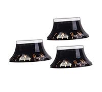 Abaodam Electric Guitar Parts 3pcs Volume Tone Control Knobs Guitar Knobs Gd34