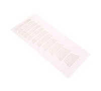 Abaodam Electric Guitar Patch Self-Adhesive Sticker Silver Adhesive Sticker Trapezoid Patterns 5.97X2.36X0.04In Easy to Operate Will Not Damage Suitable for Electric