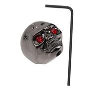 Abaodam Electric Guitar Skull Knob Metal Potentiometer Cap for Volume and Tone Control Compatible Electric Guitars and Basses and Practical Design