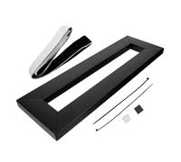 Abaodam Electric Guitar Stand Pedal Board Small Portable Bass Guitar Effects Pedal Board Mount Bracket for Studio Stage Performance