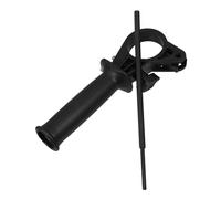Abaodam Electric Hammer Side Handle, Impact Drill Front Handle Grip, Abs and Iron, Black, 41-44mm Inner Circle, Reduces Hand Fatigue, Easy Installation