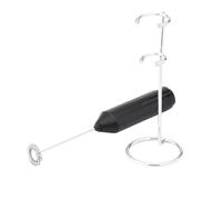 Abaodam Electric Handheld Egg Mixer Small Hand Mixer with Stainless Steel Whisk Abs Body Multipurpose Electric Beater for Mixing Liquid Ingredients for Baking and Kitchen Use Black