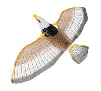 Abaodam Electric Hanging Eagle Music and Light, Flapping Wings Flying Bird Plaything for Outdoor, Portable Hanging Bird without Battery and Rod