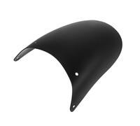 Abaodam Electric Motorcycle Front Fender Mudguard Bolt-on Splash Guard with Extended Pp Material and Drilled Mounting Accessories for E-bike and Motorbike Front Wheel Protection