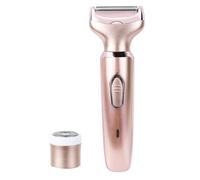 Abaodam Electric Remover for Women Two Heads and U-Shaped Obtuse Angle Head, Rechargeable and Washable Removal Machine for Face and Lips, Includes Handbag and Pocket