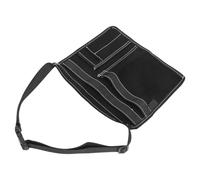 Abaodam Electrician Tool Pouch Bag with Modular Design, Adjustable Wide Belt, 3 Pockets Oxford Cloth Waist Tool Organizer for Maintenance Tasks and Cable Laying, Breathable Mesh