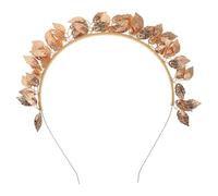 Abaodam Elegant Alloy Leaf Shape Bride Headband Wedding Hair Decor for Party and Wedding Fine Workmanship Creating a Romantic Atmosphere for Graduation Period
