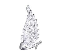Abaodam Elegant Angel Wing Ring Silver Inlay Fashion Finger Ring for Women Girlfriend