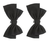 Abaodam Elegant Bow Bridal Shoe Clips for Women Wedding High Heels Reusable Vintage Style Shoe Decorations Versatile Accessories for Flats Boots Sandals for Engagements and Parties