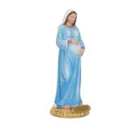 Abaodam Elegant Resin Mary Statue Desktop Ornament with Odor Free Material and Delicate Craftsmanship, Creative Home Decor Figurine for Indoor Spiritual and Faithful Ambience