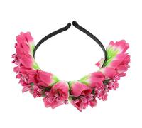 Abaodam Elegant Tulip Flower Headband for Weddings and Parties, Soft Cloth Material with Comfortable Fit, Realistic and Beautiful Look, Bridal Hair Accessory for Brides and Bridesmaids