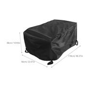 Abaodam Elevated Foldable Pet Bath Cover Waterproof Polyester Pet Bathtub Canopy Grooming Accessory for Portable Dog Bathing and Shower Enclosure