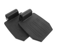 Abaodam Elevating Wheelchair Footplates Heavy Duty Replacement Wheelchair Leg Rest with Thickened PP Design Stable Support for Users with Lower Limb Movement Disorders