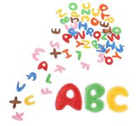 Abaodam Embroidery Iron-On Letters 52-Pack - Dual A-Z Polyester Patches for Customizing Jackets and Pants, Ideal for Spelling & Language Practice