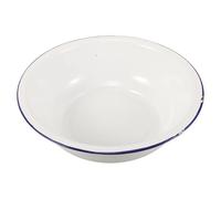 Abaodam Enamel Footbath Vintage Basin for Soaking Feet Porcelain Bowl Foot Spa Bath Soak for Home Pedicure