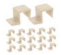 Abaodam Enhance Your Crib 20pcs Bed Base Support Bed Frame Support Legs Crib Replacement Hardware Kit Plastic Shelves for Baby