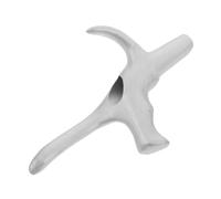 Abaodam Ergonomic Aluminum Rh Epee Handle Replacement for Junior Fencing Grip Orthopedic Design for Comfortable Training and Competition Use Lightweight Sword Handle Accessory