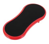 Abaodam Ergonomic Office Desk Arm Rest Wrist Support with Red Fabric Mouse Pad, Elbow Rest for Gaming Desk and Keyboard, Non-Punch Installation Wrist Pad for Comfortable Work and Play