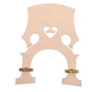 Abaodam European Cello Bridge Adjustable Maple Wood 3/4 Size with Low and Tall Bridge Options for Beginners and Students Ensuring Excellent Sound Performance in Personal Practice