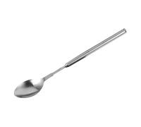 Abaodam Extendable Stainless Steel Camping Cutlery Spoon Portable Kitchen Utensil Comfortable Grip Compact Design for Outdoor Dining and Home Use