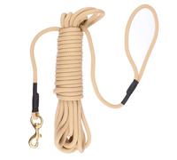Abaodam Extra Long Dog Training Leash 10 Meter Pet Outdoor Training Leash with Hook High Density Polypropylene Material Easy to Clean Suitable for Running and Outdoor Activities